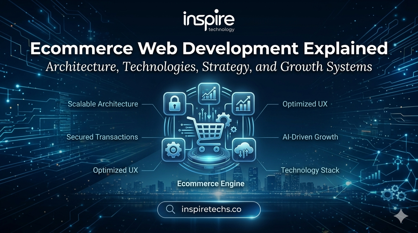 Ecommerce Web Development Guide Architecture, Technologies & Best Ecommerce Development