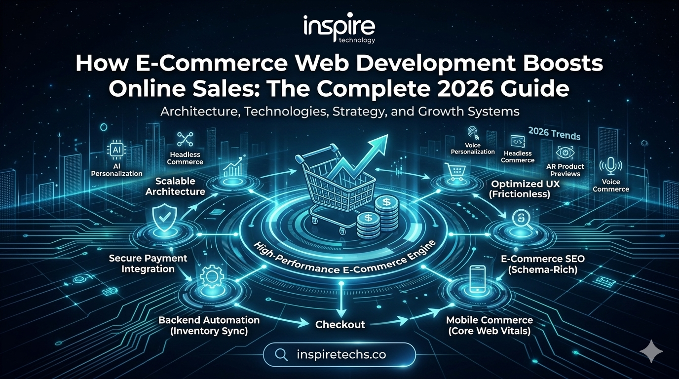 How E-Commerce Web Development Boosts Online Sales for Businesses