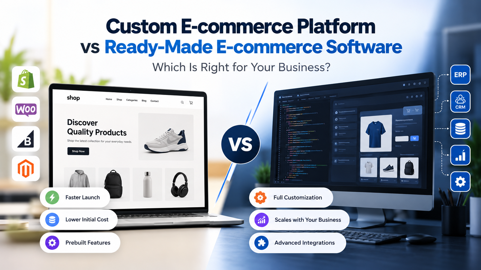 ecommerce software development, ecommerce platform, online store development